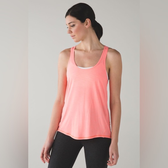 Lululemon Salute the Sun Tank
Heathered Very Light Flare EUC - Picture 2 of 6